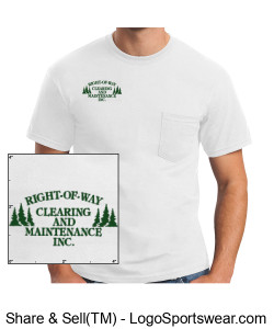 Gildan Adult Ultra Cotton Pocket T-Shirt Design Zoom